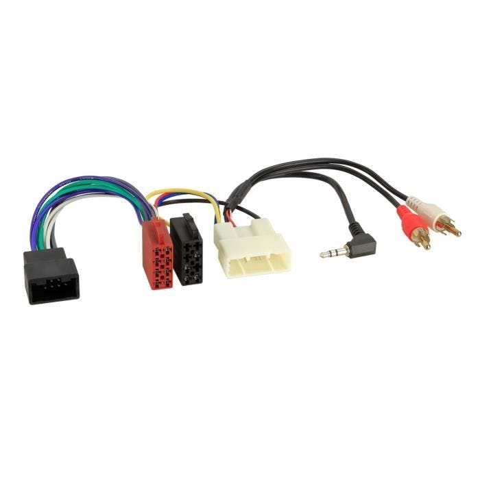 Adaptateur de faisceau ISO - Toyota/Suzuki - 28 broches/10 broches - Noir - Universel - Voiture