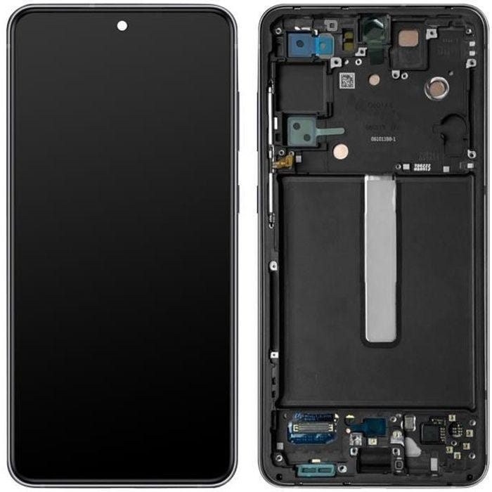 Écran LCD - Samsung - Galaxy S21 FE - Original - Noir - Vitre Tactile