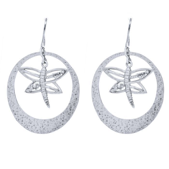 Boucles d'oreilles - Folli Follie - 1E8S028 - Argent - Cristal - Hypoallergénique