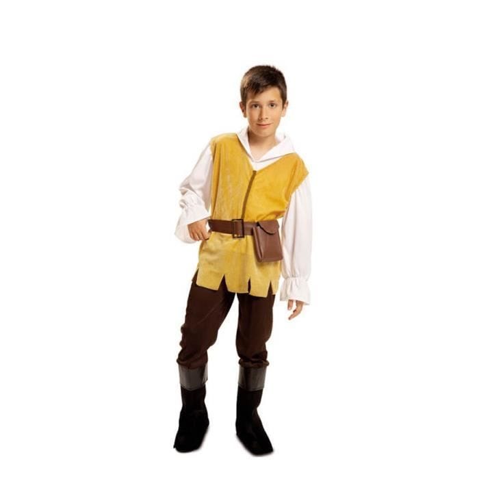 Déguisement Aubergiste Médiéval pour garçon - Marque - Modèle - Jaune - Multicolore - A partir de 4 ans