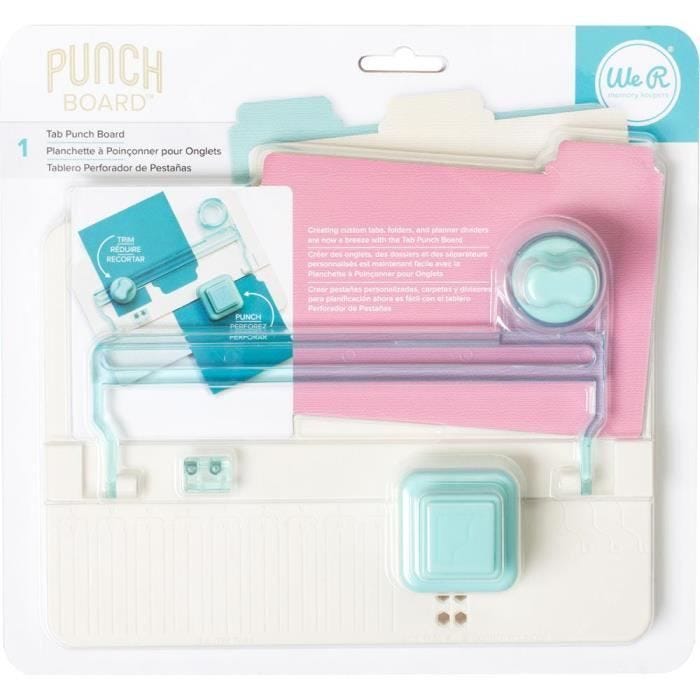 Tab Punch Board We R Memory Keepers