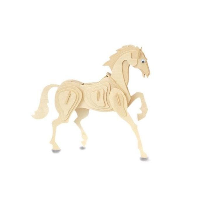 Kit de construction en bois FSC - QUAY - Cheval - Pour enfants à partir de 7 ans