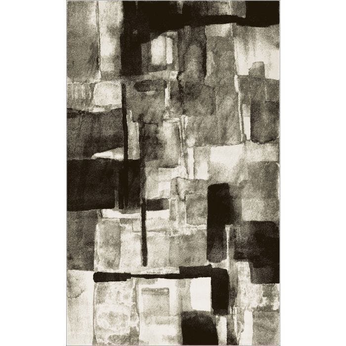 Tapis - FACE - Beige - 120x180 cm - Épaisseur 9mm - Polyester - Vintage