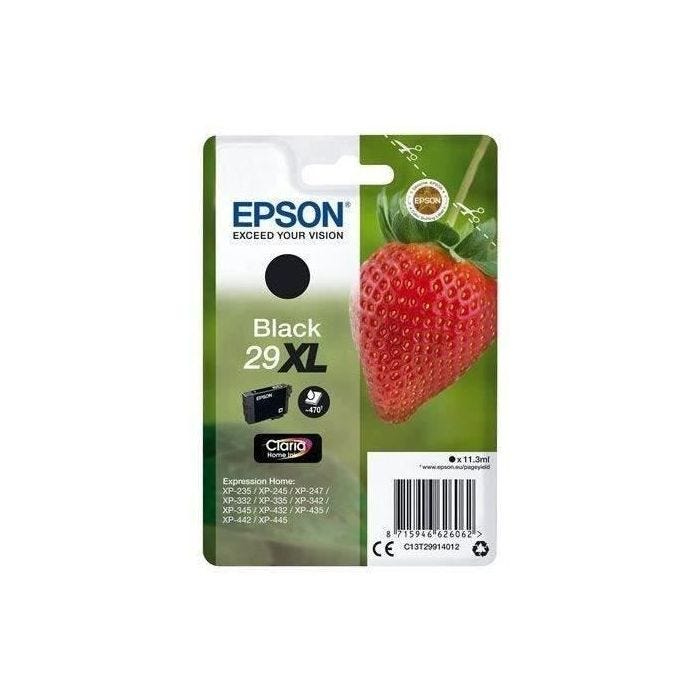 EPSON Cartouche d'encre T2991 XL Noir - Fraise (C13T29914012)