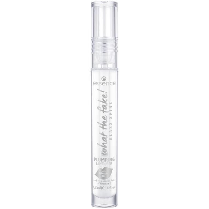 Gloss - Essence - What The Fake! Glass Shine - 01 Oh So Glassy - 4,2 ml - Ultra-brillant