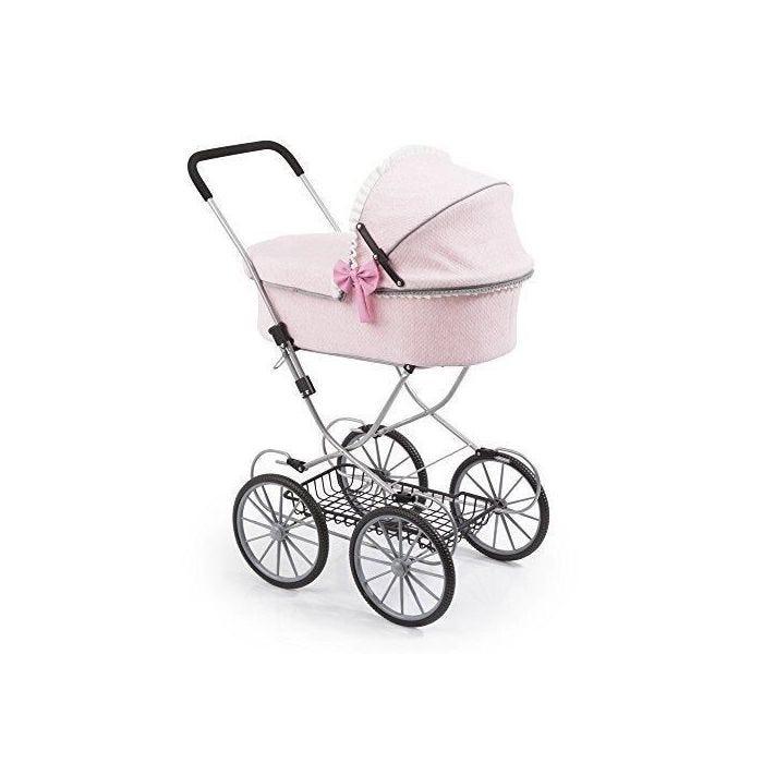 REIG - Landau Poupée Bebe-Paseo Classic Vintage Rose, - RER12151