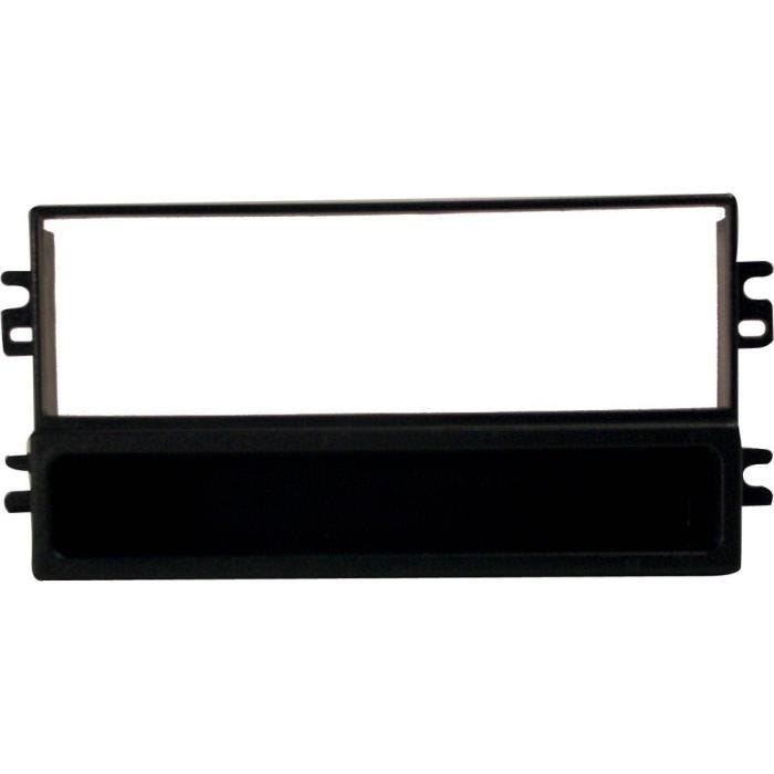 Adaptateur de façade d'autoradio - AUTOLEADS - Kia Sportage 2004 - Simple DIN - Noir - Universel
