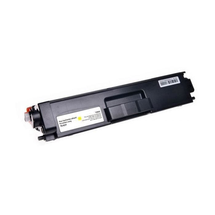 Toner jaune compatible Brother TN421/423/426-J - UPrint - Rendement jusqu'à 4000 pages