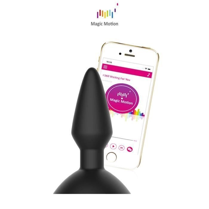 Sextoy connecté - Magic Motion - Equinox - Plug anal vibrant - Silicone hypoallergénique - 7 modes de vibrations