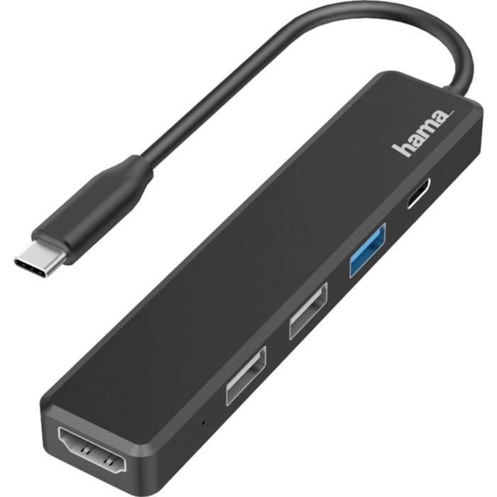 Hama 00200117 Station daccueil pour PC portable USB-C™ Adapté aux marques (stations daccueil pour ordinateurs portables