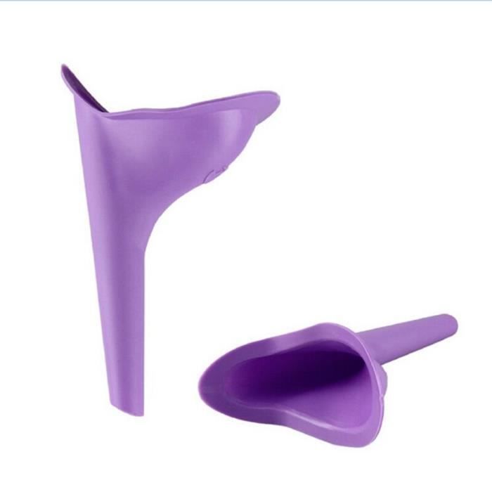 Urinoir en Silicone souple pour femmes, nouveau Design, pour voyage, Camping, extérieur, dispositif d'urine, debout et [A9AFD73]