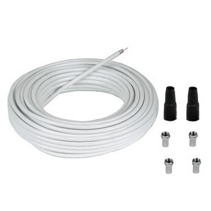 HAMA-Kit de connexion satellite, 85 dB, 20 m