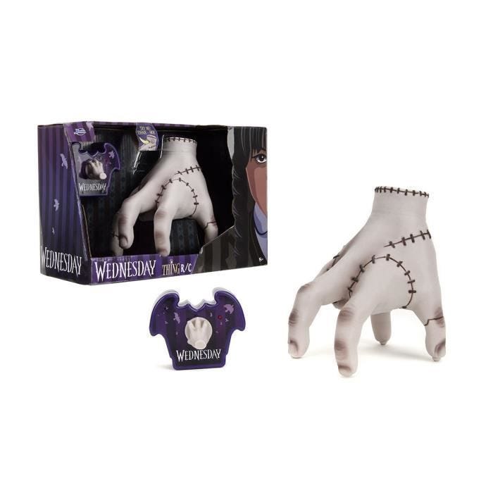 Jada - Smoby - La Chose de la série Mercredi - Télécommandée - 18cm - Dès 8ans