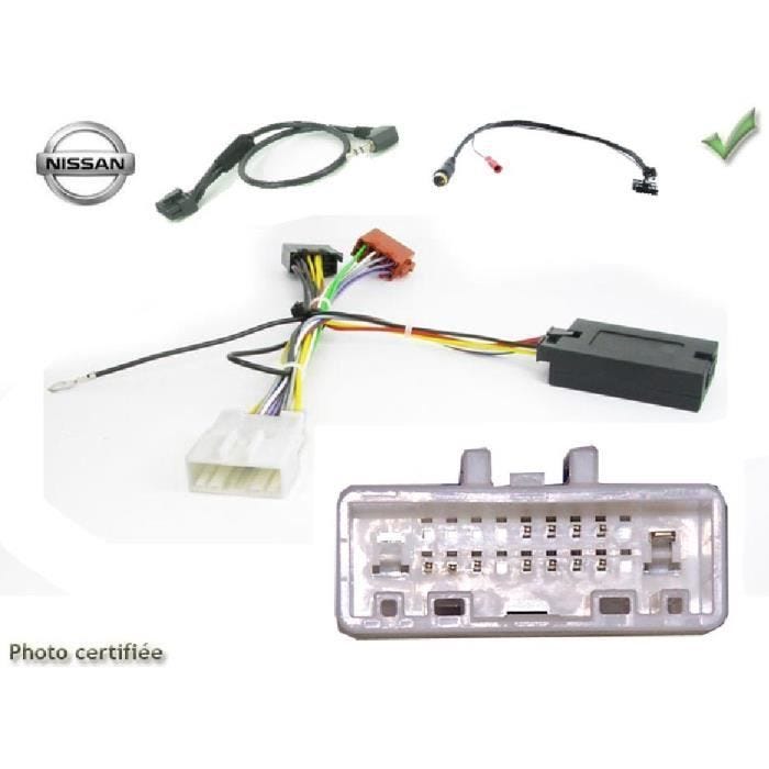 Interface Commande au volant NS3A compatible Nissan Micra Juke ap08 Alpine