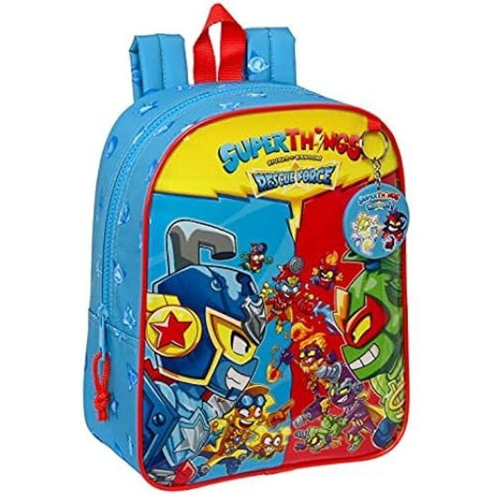 Safta SAC À Dos Garde ADAPT.CARRO SUPERTHINGS RESCUE FORCE, bleu, Estándar, décontracté