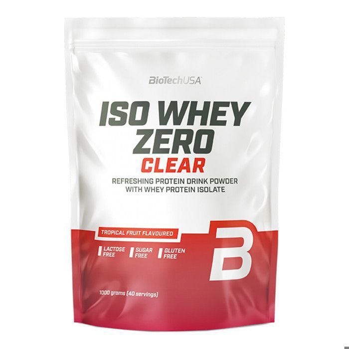 Clear whey BioTech USA - Iso Whey Zero Clear - Tropical Fruit 1000g