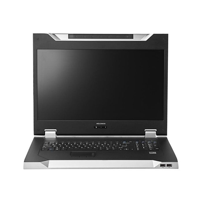 Console KVM HPE LCD8500 - 47 cm (18,5") LCD - WXGA - 1600 x 1200 - 4 x USB - 1 x VGA - Clavier
