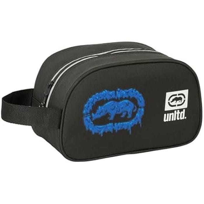 Trousse Scolaire - SAFTA - Ecko UNLTD. Worldwide - Souple - Zippée - Adaptable au Chariot