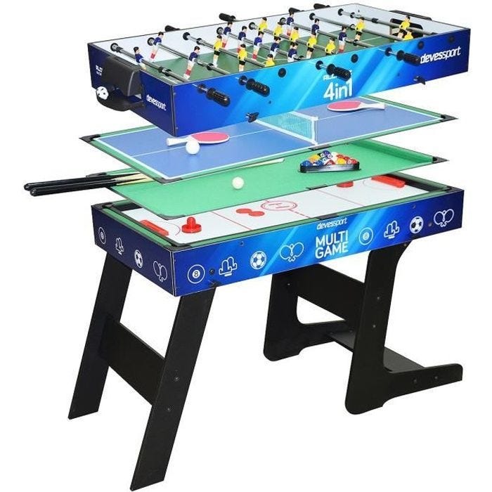 DEVESSPORT - multijeux sport arena 4 en 1