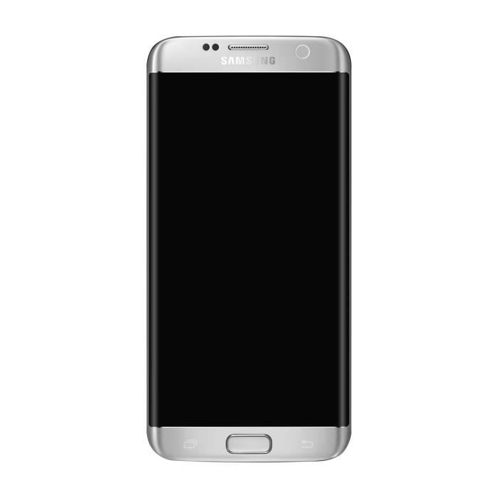 Bloc Complet Samsung Galaxy S7 Edge Écran LCD Vitre Tactile Original argent Gris