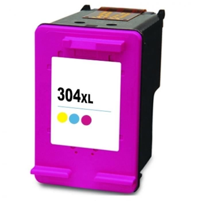 Cartouche d'encre compatible HP 304XL Couleur UPRINT