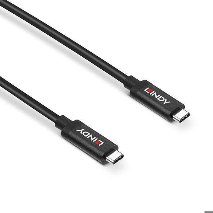 Câble USB - LINDY - USB 3.2 Gen2 - USB-C mâle - 5 m - Noir