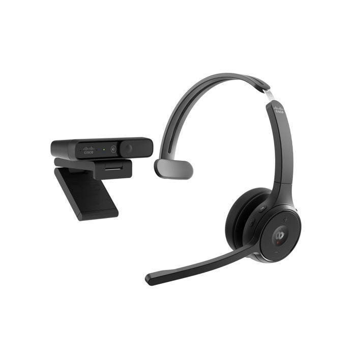 Micro-casque - Bluetooth - sans fil - Cisco - Cisco Headset 722 - micro-casque