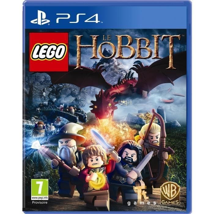 Jeu vidéo - LEGO - The Hobbit - PS4 - Aventure - 1 à 2 joueurs - PEGI 7+