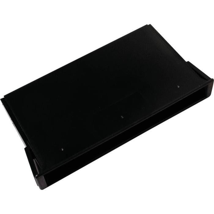 Vide poche universel - AUTOLEADS - FP-008 - Noir - Demi DIN - Rangement voiture