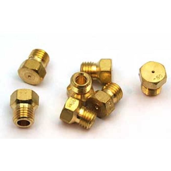 LOT D'INJECTEURS GAZ BUTANE POUR CUISINIERE CANDY 49028602