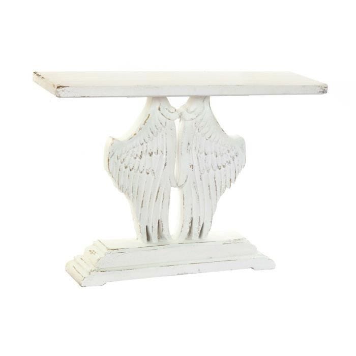 Console - Bois Blanc - 120 x 34 x 85 cm