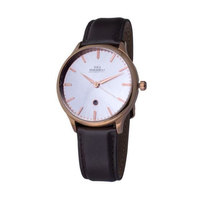 Montre Homme AY012525-002 (ø 44 mm) - AY012525-002 - Quartz - Marron - Cuir