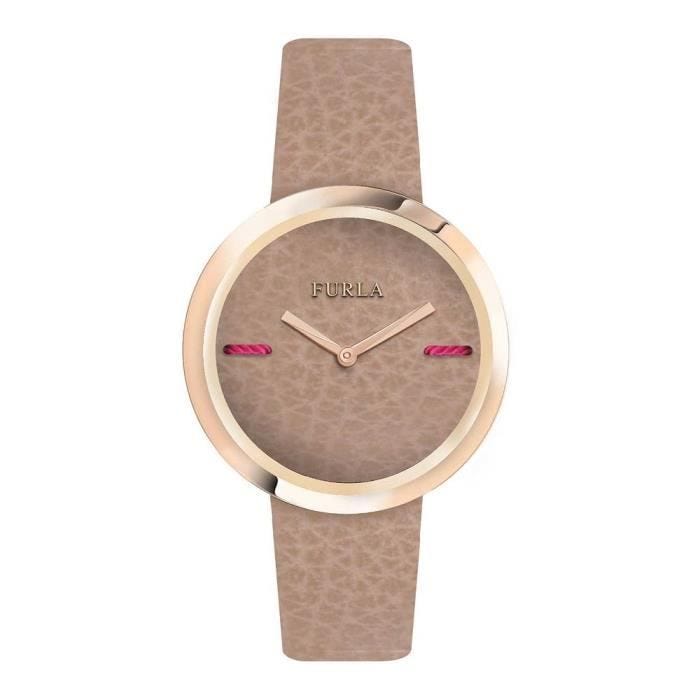 Montre - Furla - R4251110502 - Quartz - Cuir de vélin - 34 mm - Étanchéité 5 ATM