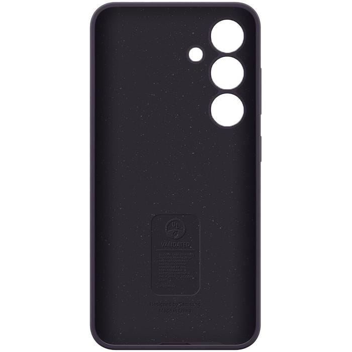 Coque - SAMSUNG - Galaxy S24 - Silicone - Violet foncé - Protection optimale