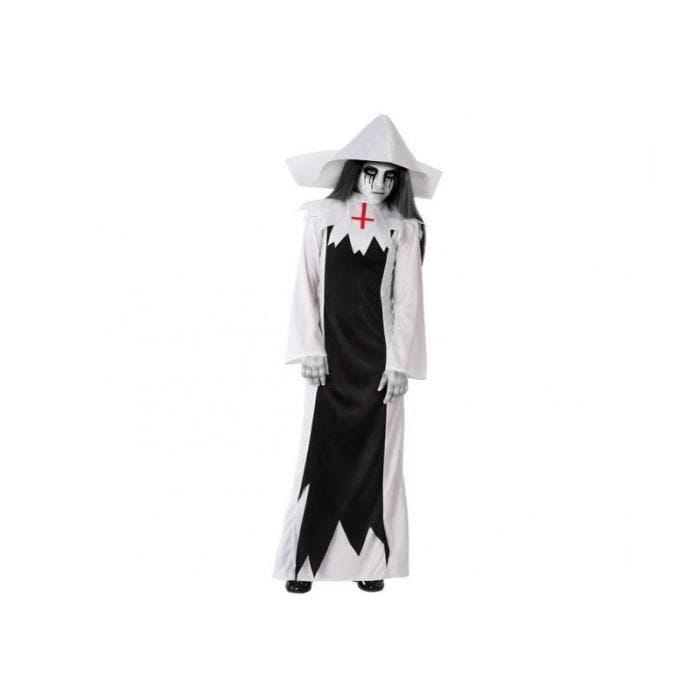 Déguisement enfant Nonne zombie - AC-DÉCO - Taille 3-4 ans - Halloween
