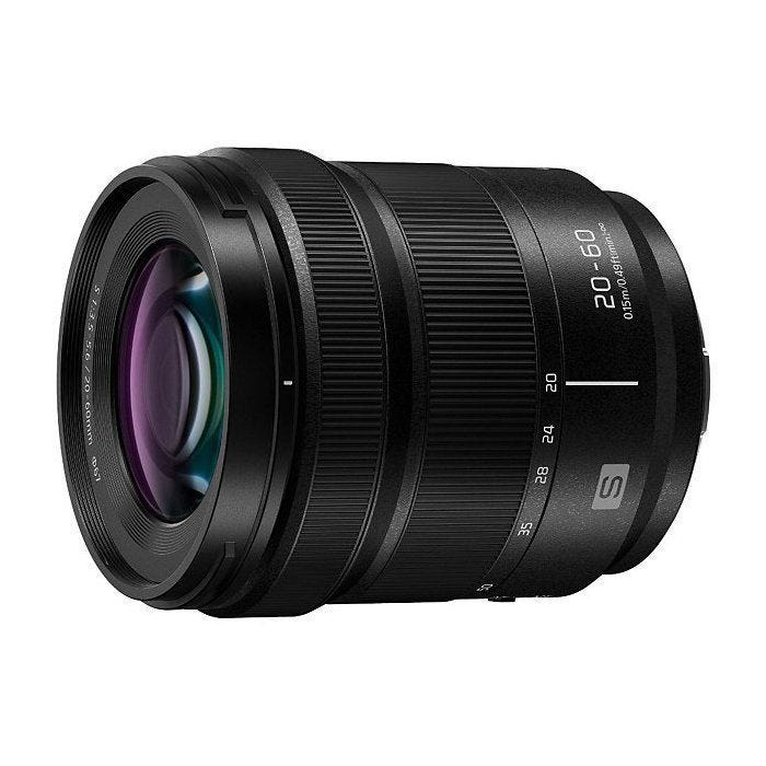 Objectif zoom grand angle - Panasonic - S-R2060E - 20-60mm - F3.5-5.6 - Tropicalisé Noir