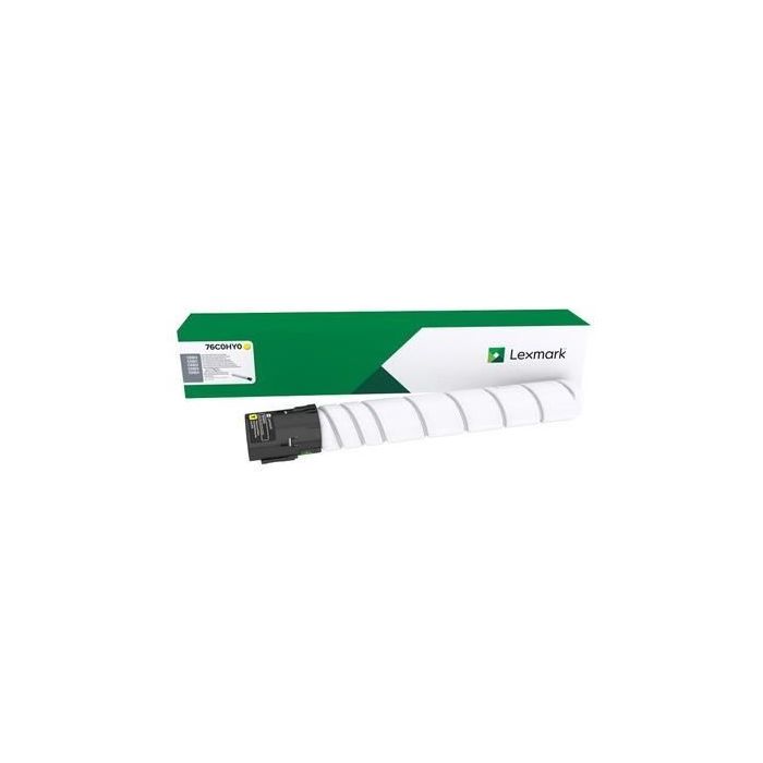 Cartouche de toner LEXMARK - Jaune - À rendement élevé - Originale