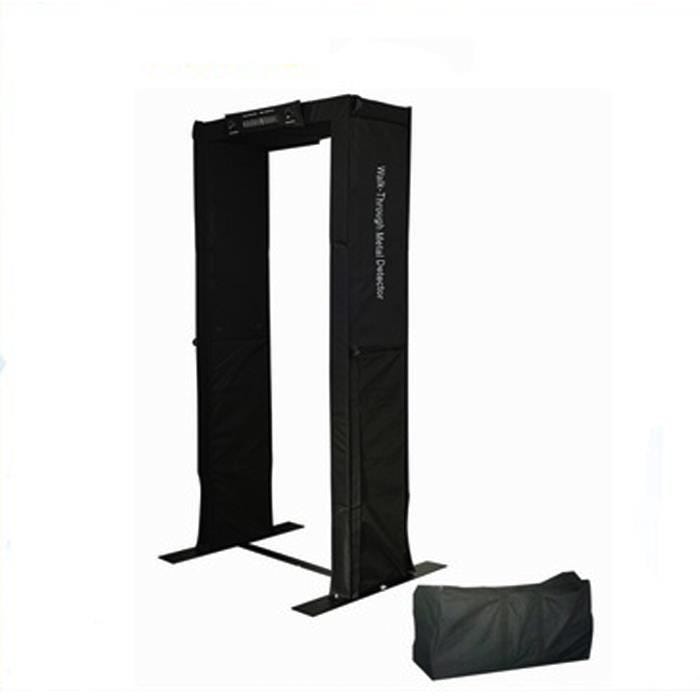 Portique securite portable demontable detection metal gare aeroport magasin