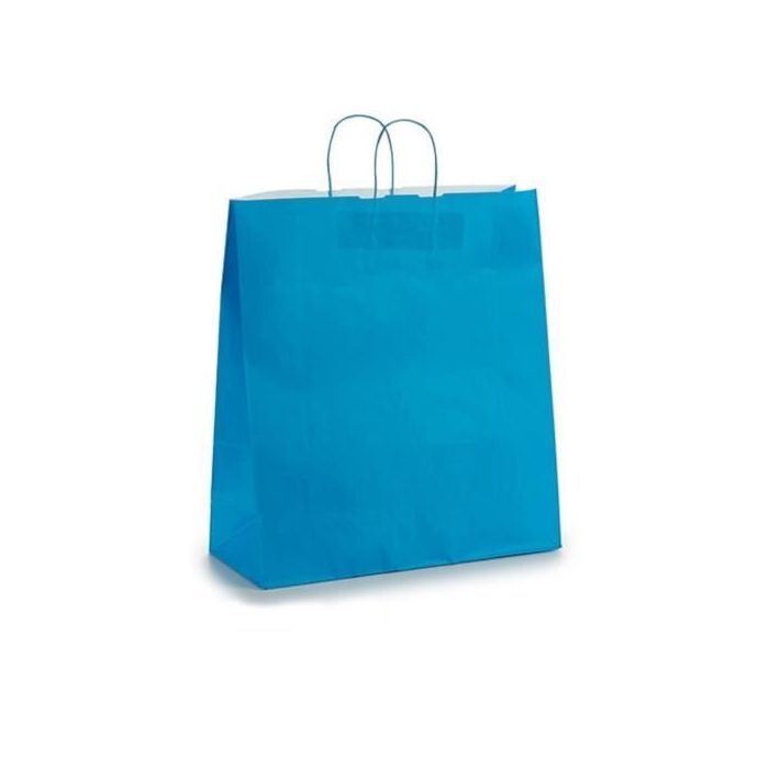 Pincello sac cadeau Hawanna 46 x 16 x 57,5 cm papier bleu