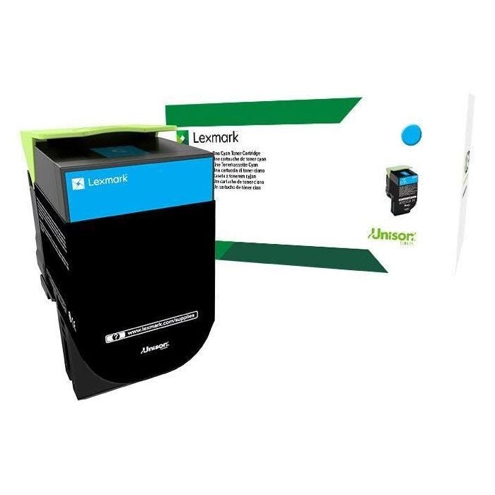 Cartouche de toner cyan longue durée - Lexmark - C232HC0 - Rendement Elevé - Toner Unison - Laser