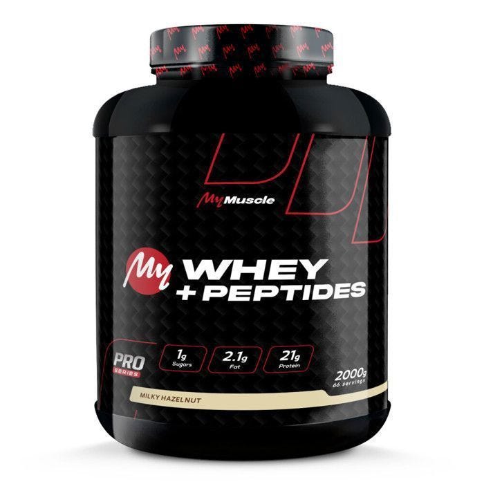 Whey Concentrée MyMuscle - My Whey + Peptides - Milky Hazelnut 2000g