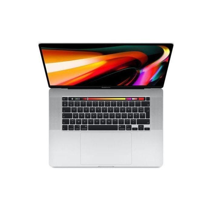 Macbook Pro Touch Bar 16" i7 2,6 Ghz 16 Go 512 Go SSD Argent (2019) - Reconditionné - Etat correct