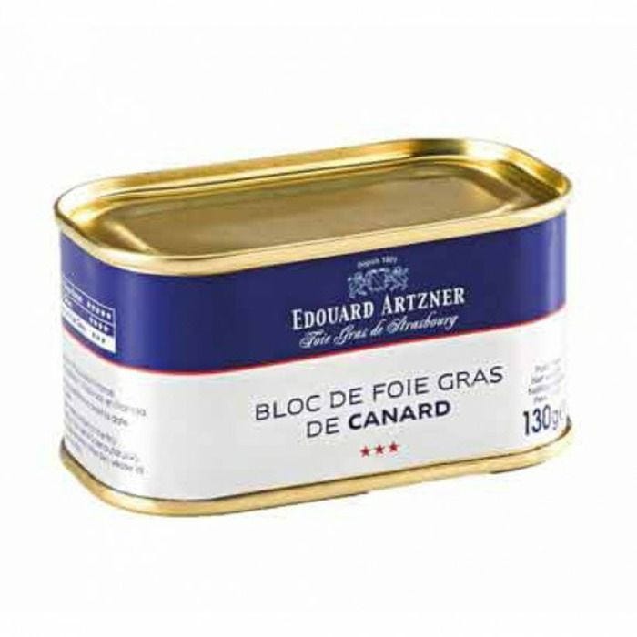 FOIE GRAS DE CANARD BLOC DE 130gr, ARTZNER
