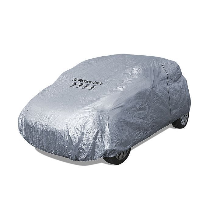 Bâche de protection auto - XLPT - S - Gris - Universel - Pour mini citadines jusqu'à 4m