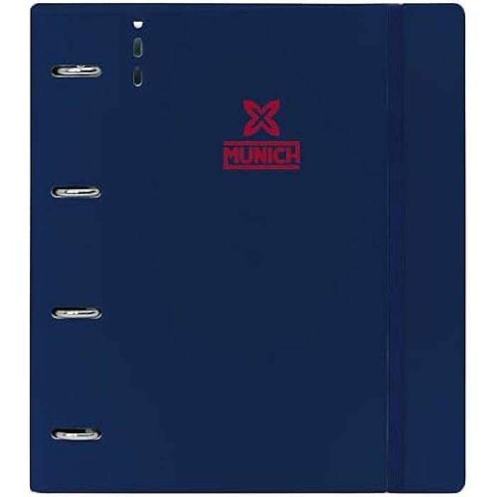 Classeur pour enfants Safta Munich Royal avec 4 anneaux de 35 mm et recharge pour 100 feuilles A4