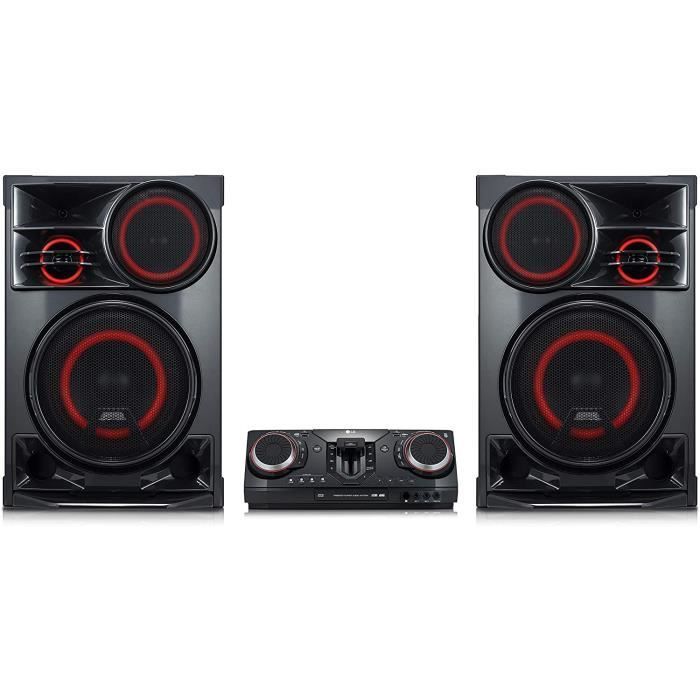 Système audio LG HIFI 3500W FM CD USB BLUETOOH - Noir - Radio, Lecteur de CD / MP3, Bluetooth