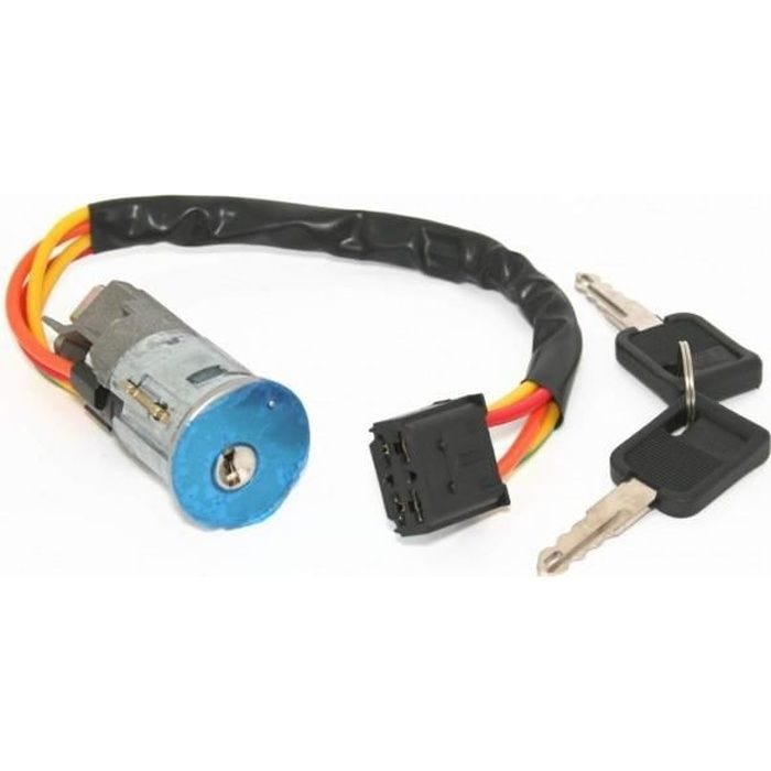 Antivol de direction - Renault - Megane 1 Megane Scenic - 4 fils - 1 broche