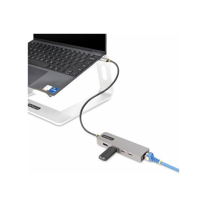StarTech.com Hub USB-C à 3 Po