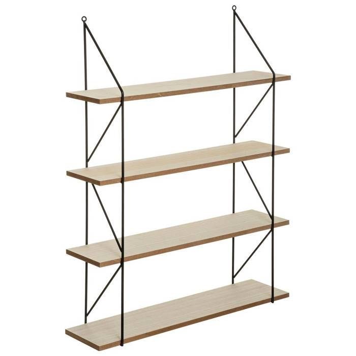Étagère murale "Iris" 60x80 cm - Beige - Atmosphera createur d'interieur