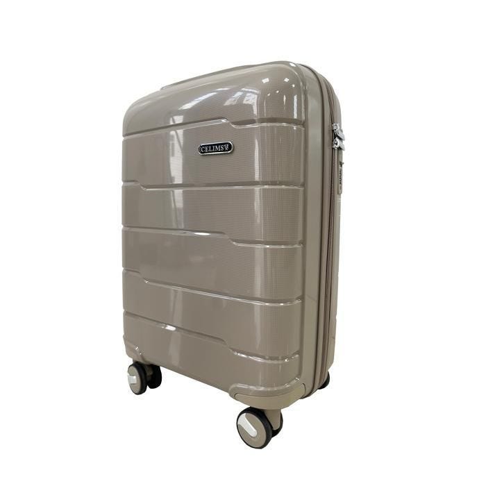 CELIMS FRANCE - Valise Moyenne 65cm - Polypropylène Ultra Léger - Cadenas TSA - 4 Roues Doubles